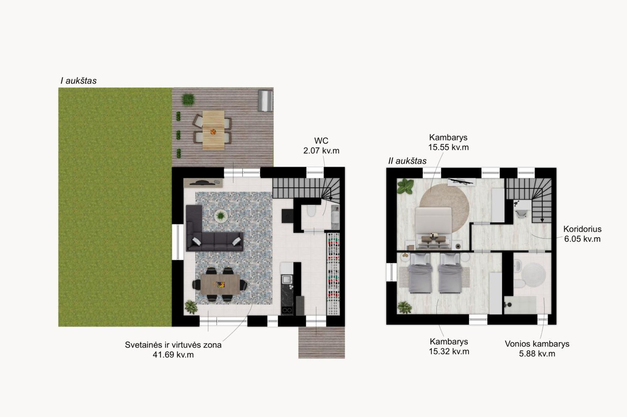 Pine Home Druskininkai Bagian luar foto
